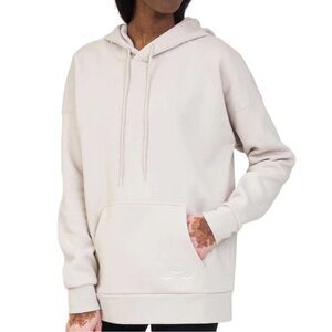 LAZYPANTS WHITE FLEECE HOODIE